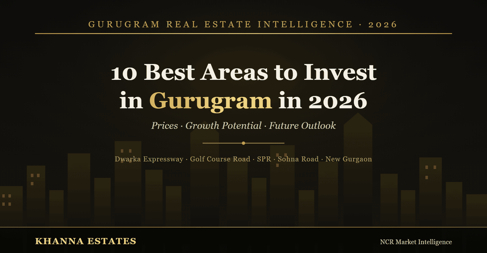 10 Best Areas to Invest in Gurugram in 2026