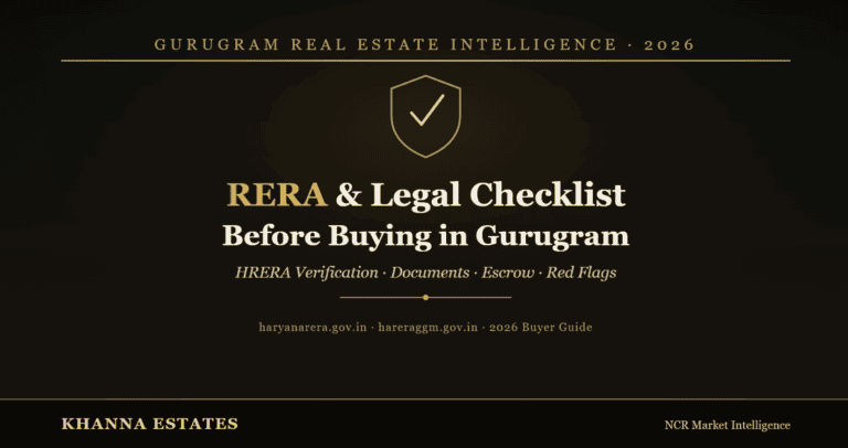 RERA & Legal Checklist Before Buying Property in Gurugram (2026 Guide)