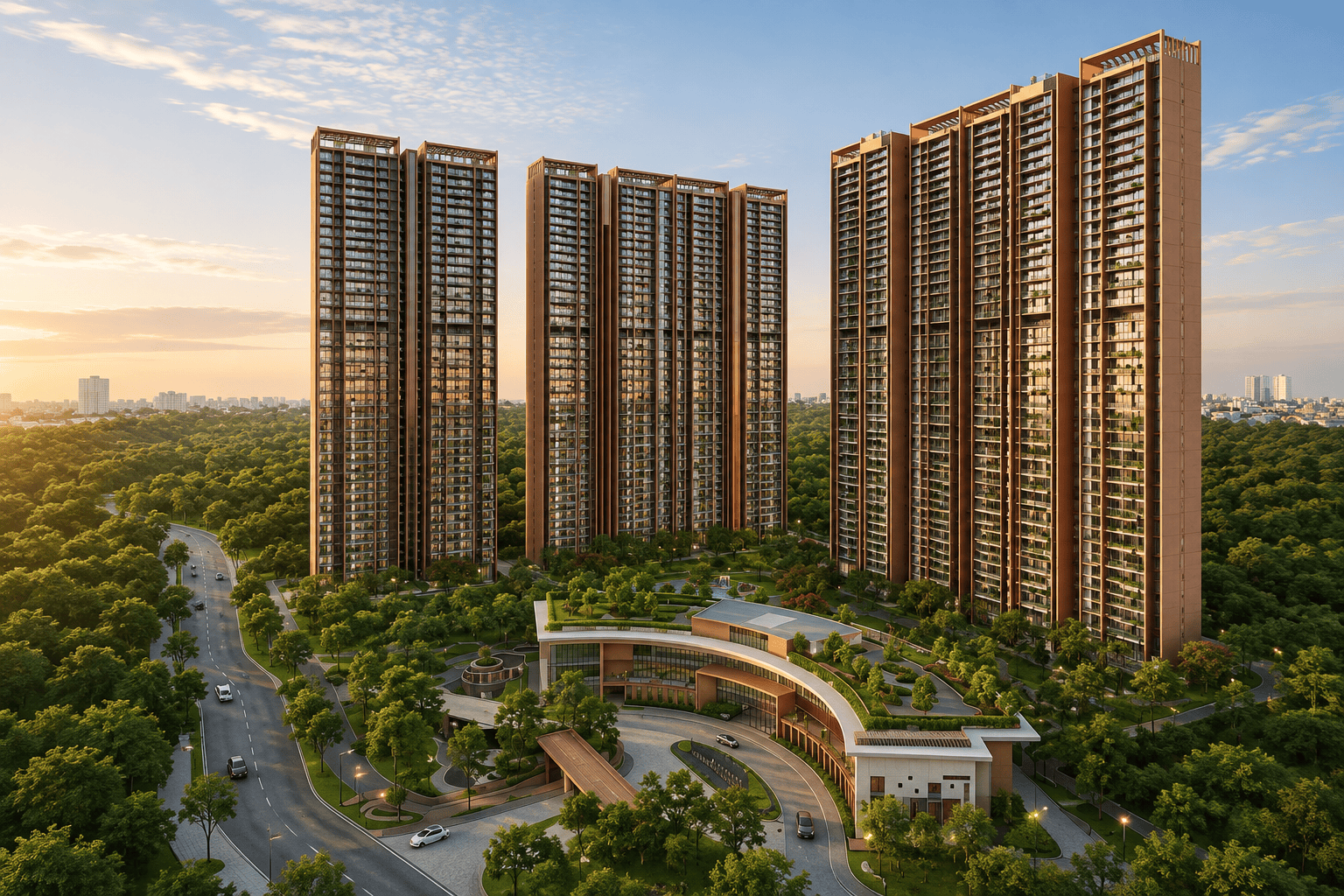 Sobha Aranya Balcony View