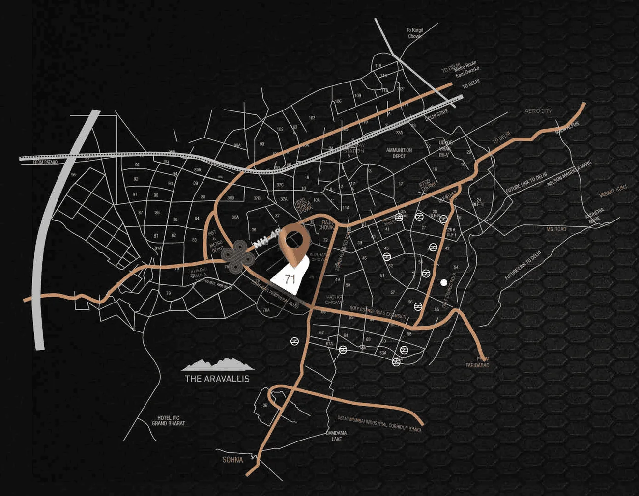 Tonino Lamborghini Residences Location Map