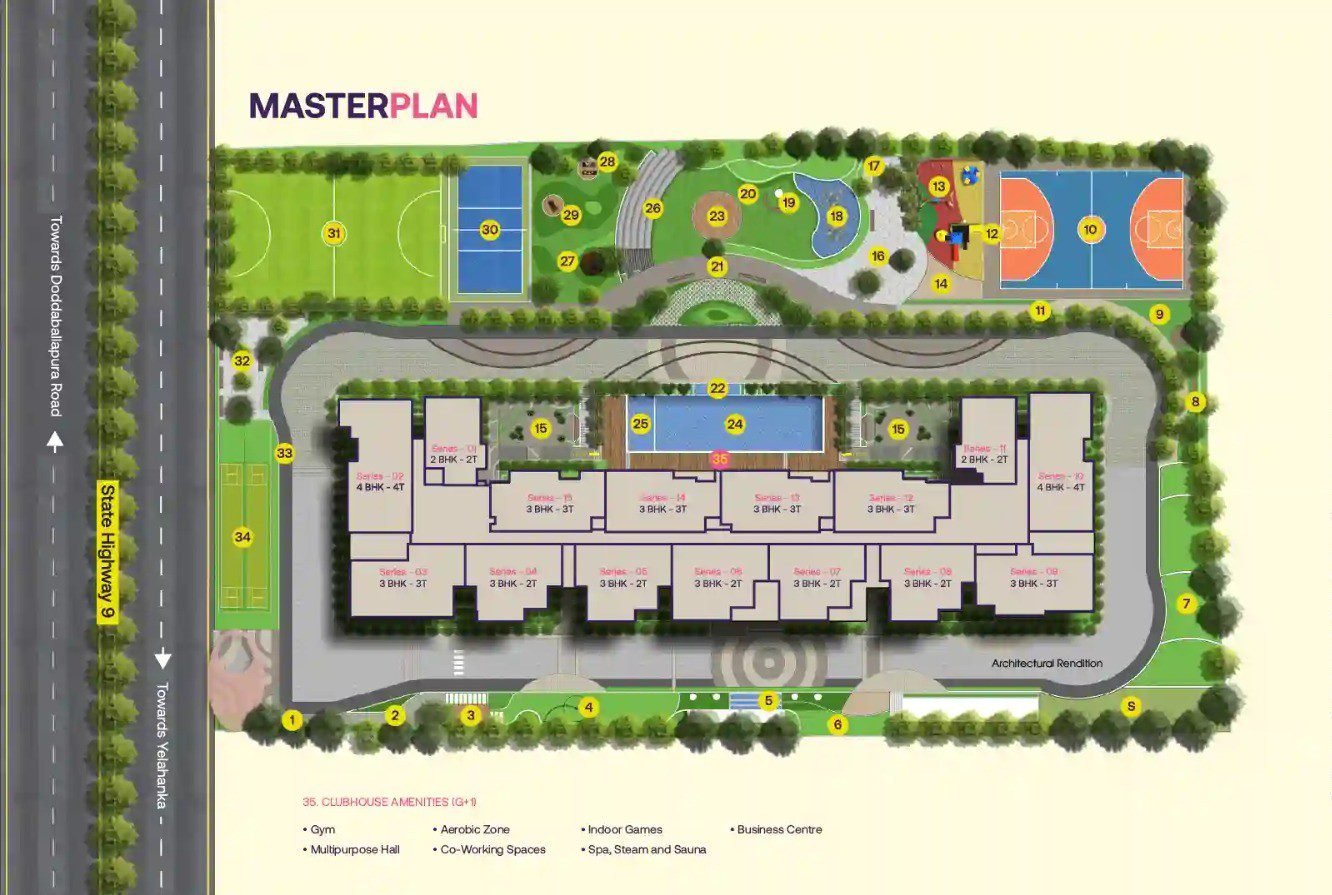 DLF The Dahlias Master Plan