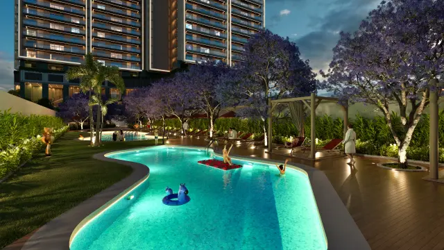 Swimming Pool Signature Global Twin Tower DXP